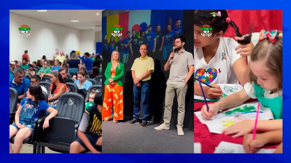 Evento “Compreender para Incluir” reúne famílias em noite de conscientização do autismo