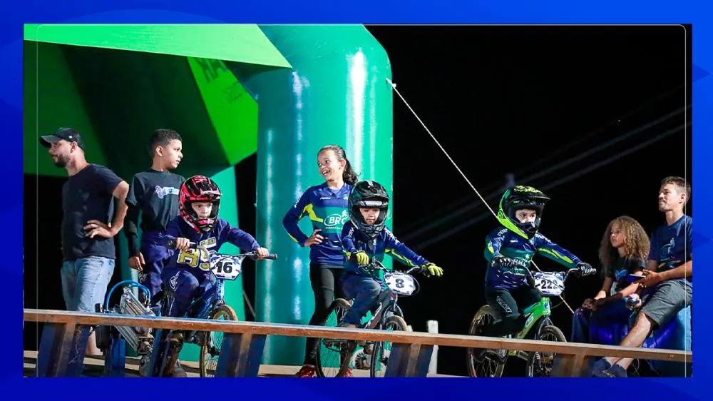 1ª Etapa do Circuito Caça Talentos de Bicicross movimenta São José do Rio Claro
