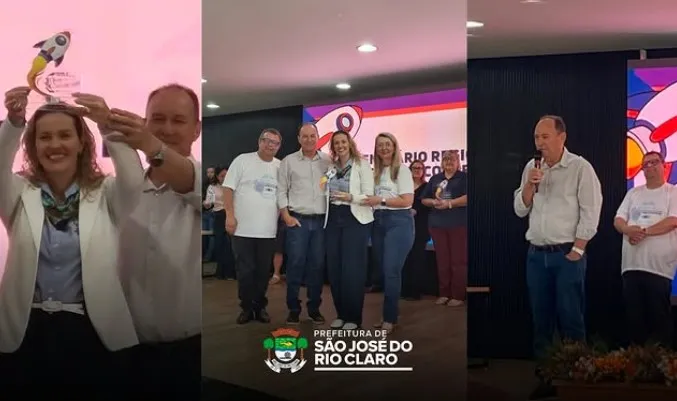 São José do Rio Claro recebe prêmio regional por excelência na alfabetização infantil