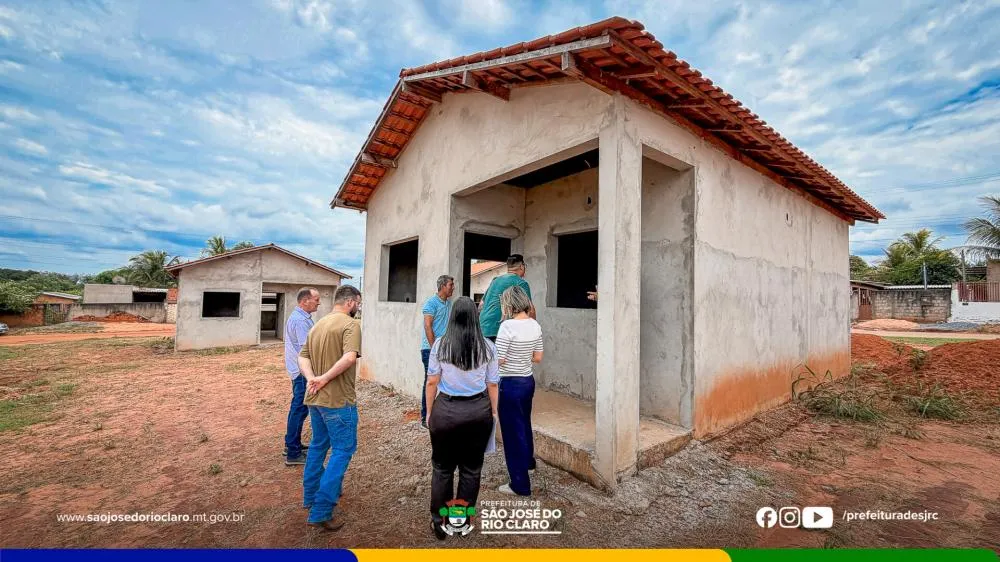 Gestão municipal vistoria área e avança em etapas técnicas para viabilizar 50 casas do Conjunto Kairós em São José do Rio Claro